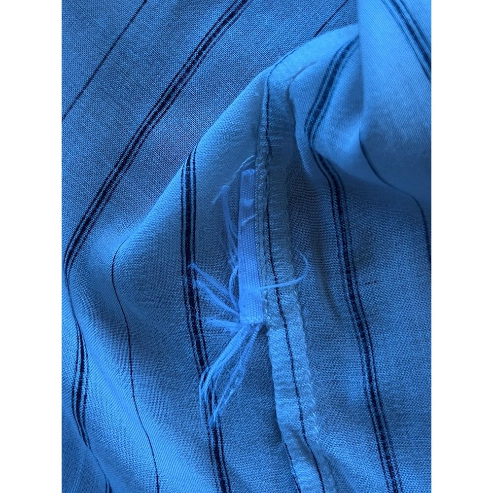 James Perse Los Angeles Stripe Button Up Long Sleeve Shirt Top Women's Size 3 - Picture 5 of 11